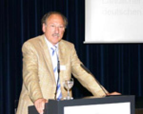 Prof. Dr. H. Magel, Sprecher der Arbeitsgemeinschaft der Akademien Ländlicher Raum in den deutschen Ländern